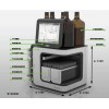 中壓制備色譜  帶內置ELSD和UV雙檢測器
