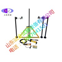 JGT558防護(hù)欄水平推力檢測儀 五位移推力測試裝置